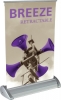 Breeze Tabletop Banner Stand with Vinyl Graphic