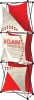 Xclaim 2.5ft Fabric Popup Display Kit 04