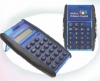 Auto-Flip Cover Calculator with Black Rubber Side Grips