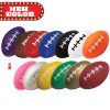 White Football Squeezies® Stress Reliever