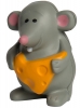 Mouse w/Cheese Squeezies® Stress Reliever