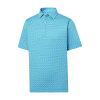 FootJoy Allover Floral Lisle Polo