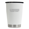 White Lil' Buddy - 10 Oz. Lowball Stainless Steel Tumbler