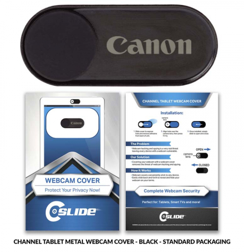 Webcam Cover Channel Tablet Metal with Standard Packaging