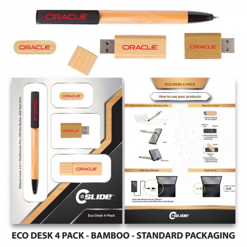 Eco-Desk 4 Pack - Standard Packaging