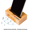 Bamboo Phone Amplifier with Standard Packaging