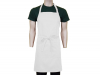 24 in. x 33 in. Spun-Polyester Adjustable Bib Apron With Pockets