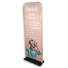 Tension/Tube Dye Sublimated Banner w/Stand (24