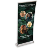 Deluxe Pop-Up/Roll-Up Single Sided Banner w/Stand (33