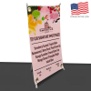 8 in. x 11 in. Table Top X-Stand Banner (Full Color)