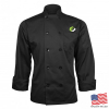 Classic Chef Coat with Long Sleeves (BLANK)