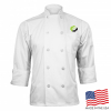 Classic Chef Coat with Long Sleeves (FULL COLOR LOGO)