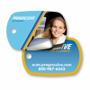 Standard Oval Key Tag - Full Color
