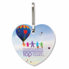 Large Heart Bag & Luggage Tag (Zipper Pull) - Full Color