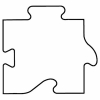 Puzzle Part Magnet - Full Color