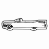 Magnet - Cadillac Classic Car - Full Color