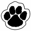 Paw Print Magnet - Full Color