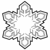 Magnet - Snowflake - Full Color