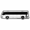 Tour Bus 1 Key Tag (Spot Color)