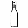 Bottle 2 Key Tag (Spot Color)