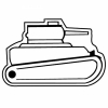 Tank Key Tag - Spot Color
