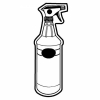 Spray Bottle Key Tag (Spot Color)