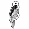 Parrot Key Tag (Spot Color)