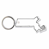 Massachusetts State Shape Key Tag (Spot Color)