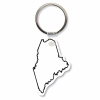 Maine State Shape Key Tag (Spot Color)