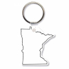 Minnesota State Shape Key Tag (Spot Color)