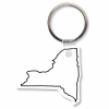 New York State Shape Key Tag (Spot Color)
