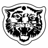 Panther Head Key Tag (Spot Color)