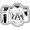Camera Key Tag (Spot Color)