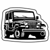 Jeep® 3 Key Tag - Spot Color