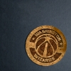 Laser Engraved Recycled 5mm Cork Coaster - 1 Side Imprint