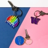 Diestruck Soft Enamel Keychains: Colorfill