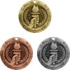 Stock World Class Sports & Academic Medals - Victory