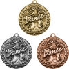 Stock Small Academic & Sports Laurel Medals - Dance