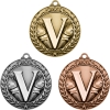 Stock Small Academic & Sports Laurel Medals - Victory