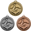 Stock Small Academic & Sports Laurel Medals - Wrestling