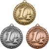 Stock Small Academic & Sports Laurel Medals - 10K
