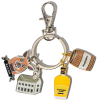 Diestruck 4-Charm Keychain