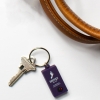 PVC Fob with Keyring or Zipper Pull - 1 1/2