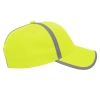 High Visibility Cap w/Reflective Fabric