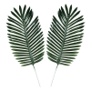 Fabric Fern Palm Leaves