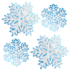 Winter Wonderland Hanging Snowflakes