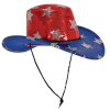 Sequined Patriotic Cowboy Hat