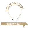 Birthday Girl Headband & Sash Set