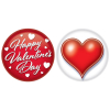 Valentine's Day Buttons