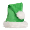 Green Velvet Santa Hat